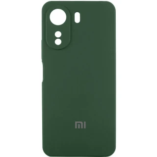 Чохол Silicone Case Lakshmi Premium L з закритою камерою на Xiaomi Redmi 15 4G (Global) / 5G — Зелений / Cyprus Green