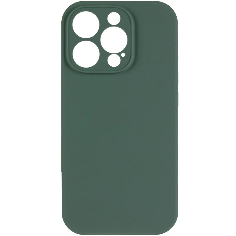 Чохол Silk Full Camera Protective (AA) NO LOGO для Apple iPhone 13 Pro (6.1") – Зелений / Pine green. Фото 3 з 8