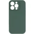 Чехол Silk Full Camera Protective (AA) NO LOGO для Apple iPhone 15 Pro (6.1") – Зеленый / Pine green. Фото 3 из 7