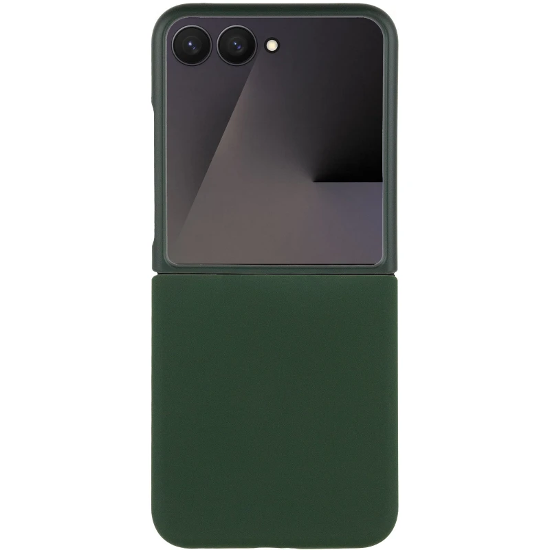 Чохол Foldables Silicone Cover Lakshmi (AAA) для Motorola Razr 50 – Зелений / Cyprus Green. Фото 6 з 8