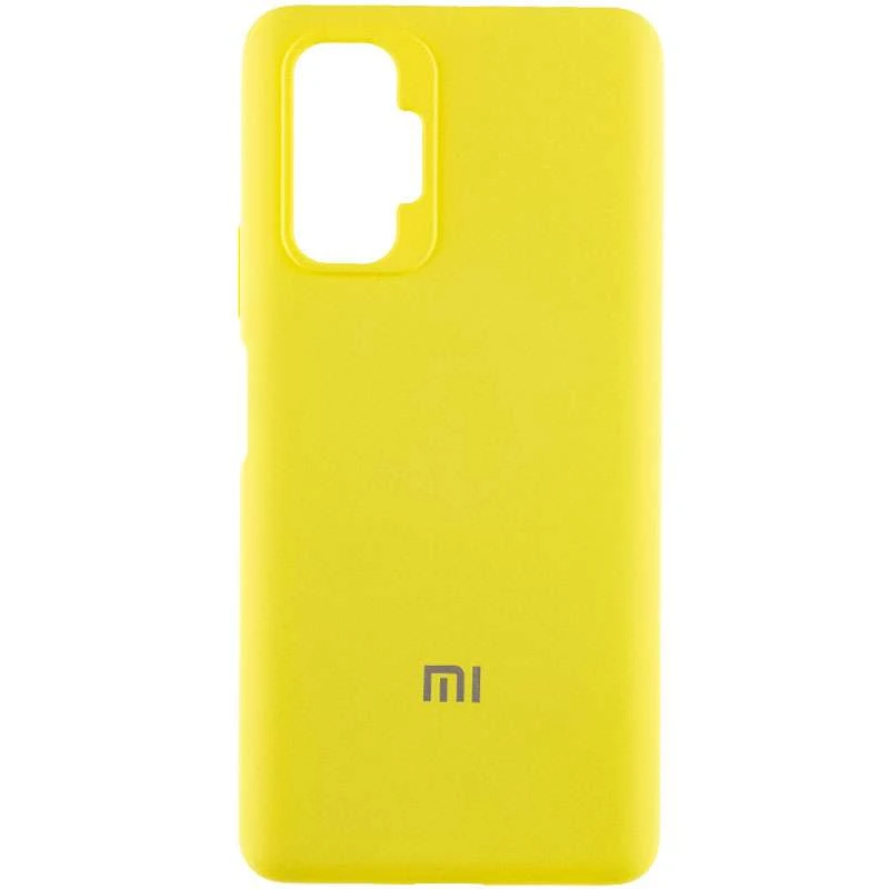 

Чохол Silicone Case з закритим низом на Xiaomi Redmi Note 10 Pro (Жовтий / Bright Yellow)