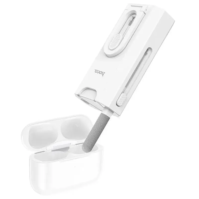 Набір для очищення гаджетів Hoco DI35 Mr. Gadget 8in1 – White. Фото 6 з 6