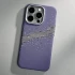 Пластиковая накладка Kevlar из Magnetic Safe для Apple iPhone 14 Pro (6.1") – Purple. Фото 3 из 4