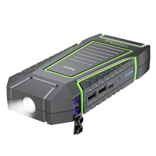 Пусковое пристрій (бустер) для автомобіля Hoco QS1 Spring Car Jump Starter 10000 mAh фото 1 з 1