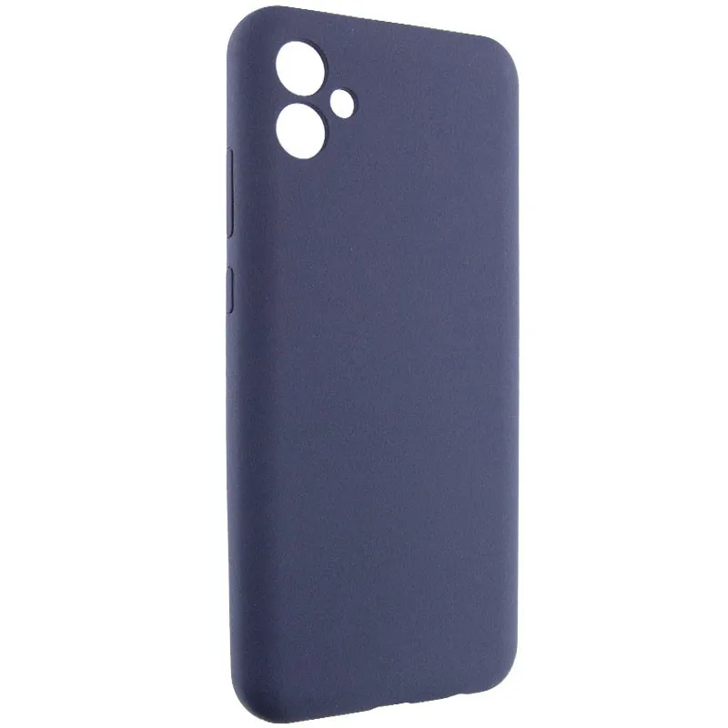 Чохол Silicone Cover Ummi Lakshmi Full Camera (AA) для Samsung Galaxy A08 – Синій / Midnight blue. Фото 1 з 2
