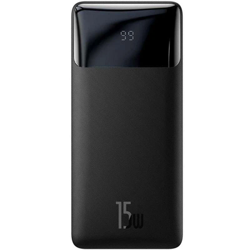 

Портативний зарядний пристрій Baseus Bipow Digital Display 15W 10000mAh (Чорний)