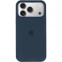 Чохол Silicone Case з закритим низом на Apple iPhone 17 Pro (6.3") – Синій / Deep navy. Фото 3 з 6