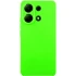Чохол Silicone Case Lakshmi з закритою камерою на Xiaomi Redmi Note 13 4G – Салатовий / Neon Green. Фото 1 з 3