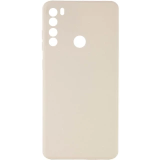 Кольоровий силіконовий чохол із захистом камери на Xiaomi Redmi Note 8 фото 1 з 3