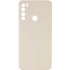 Кольоровий силіконовий чохол із захистом камери на Xiaomi Redmi Note 8 – Бежевий / Antigue White. Фото 1 з 3