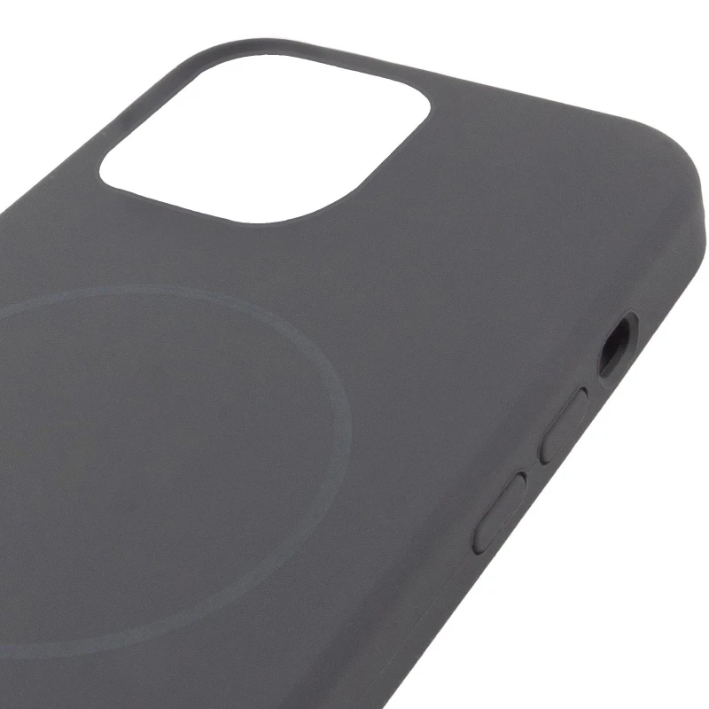 Чехол Silk Full Protective (AA) NO LOGO with Magnetic Fit для Apple iPhone 11 Pro Max (6.5") – Серый / Dark Gray. Фото 5 из 6