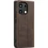 Шкіряний чохол-книжка CaseMe Velvet Nubuck для Xiaomi Redmi Note 13 4G – Coffee. Фото 6 з 6