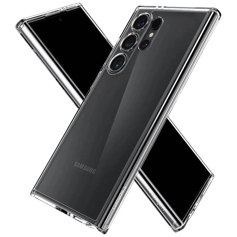 Чехол SGP Ultra Hybrid для Samsung Galaxy S25 Ultra – Прозрачный. Фото 4 из 10