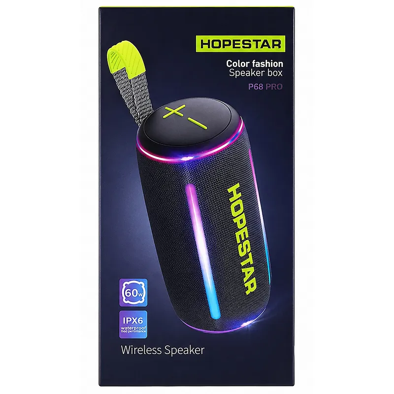 Bluetooth колонка Hopestar P58 Pro 60W – Black. Фото 3 з 3