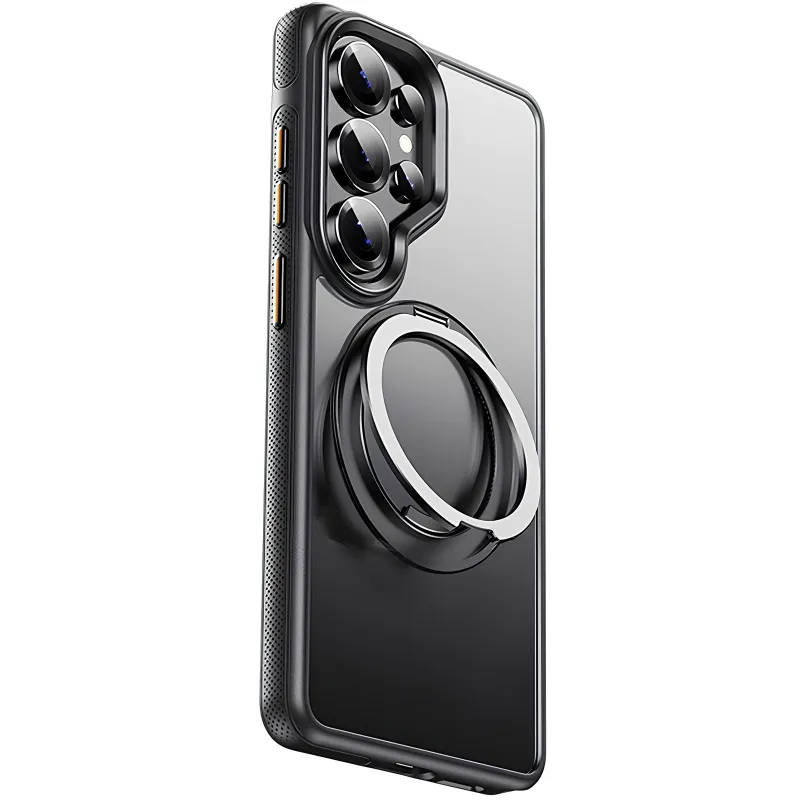Чохол Ummi Stylish with MagSafe Ring для Samsung Galaxy S26 Ultra – Black. Фото 3 з 5