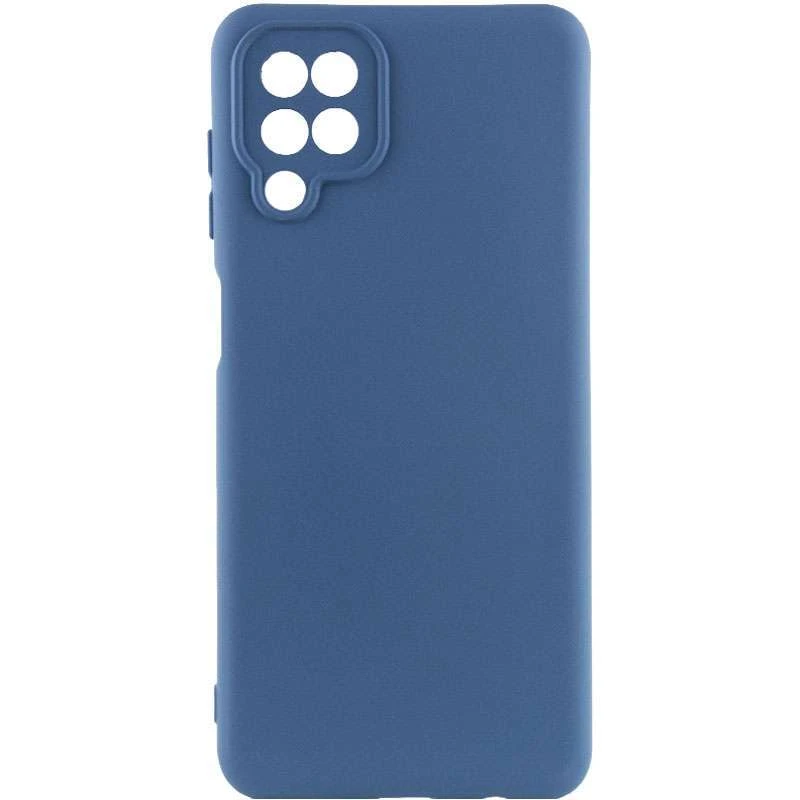 

Чехол Silicone Case Lakshmi с закрытой камерой для Samsung Galaxy A12 (Синий / Navy Blue), Синій / navy blue