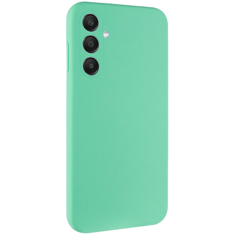 Чохол Silicone Cover Ummi Lakshmi Full Camera (AA) для Samsung Galaxy A36 5G – Ментоловий / Mint. Фото 1 з 2