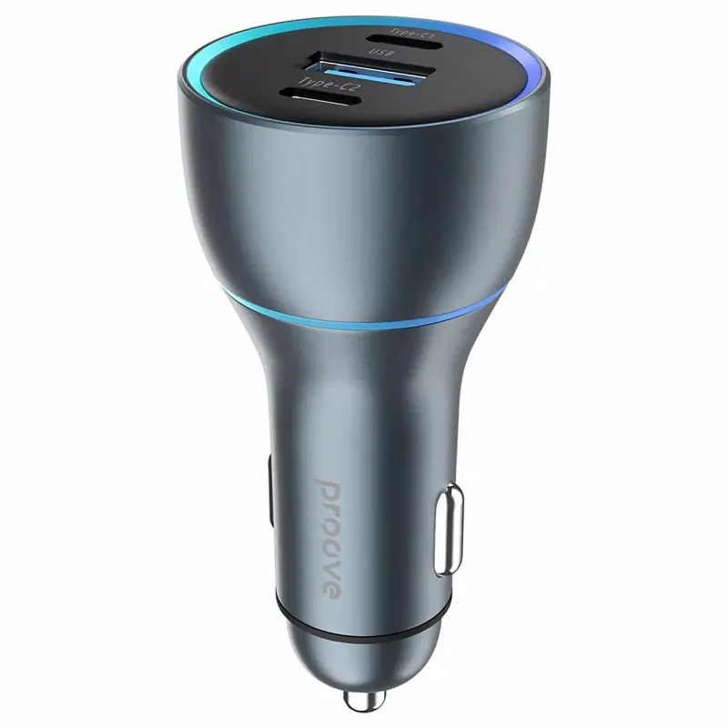 АЗП Proove Super Charge 130W PD100W+QC3.0 (1USB-A/2C) фото 1 з 1