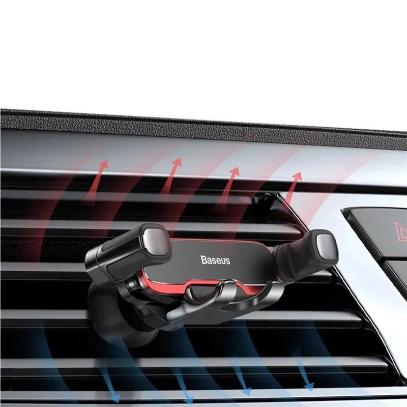 Автотримач Baseus Mr Hui Gravity Car Mount (SUYL-HU0) – Black. Фото 5 з 8