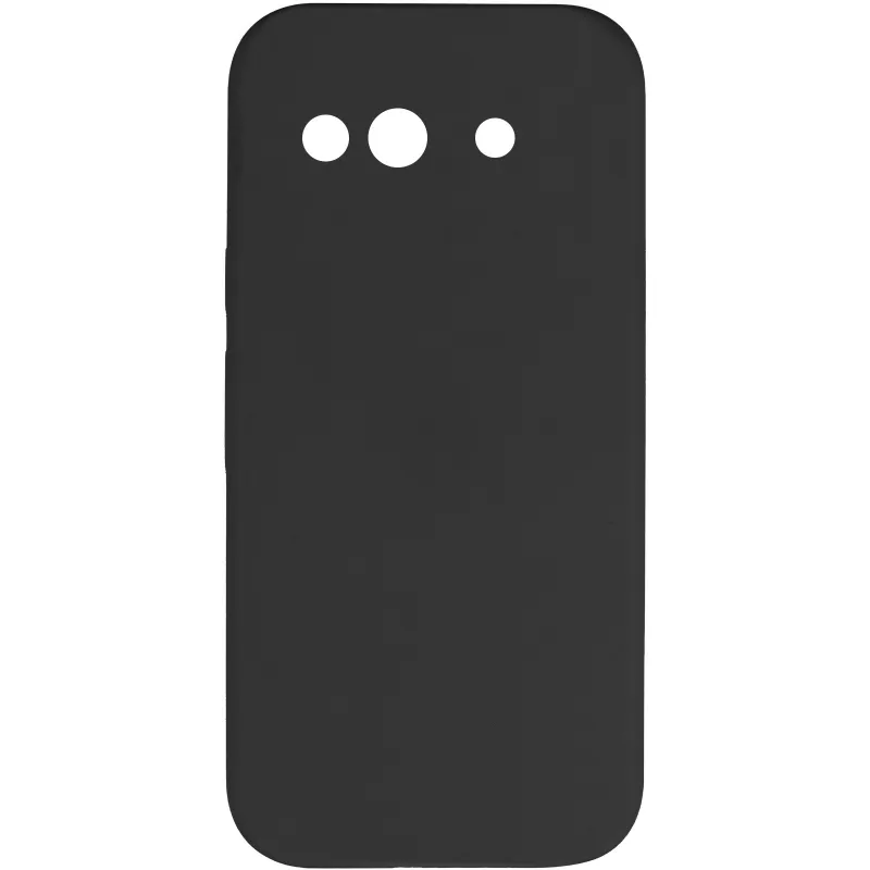 Чохол Silicone Case Lakshmi Premium із закритою камерою для Google Pixel 9a – Чорний / Black. Фото 1 з 4