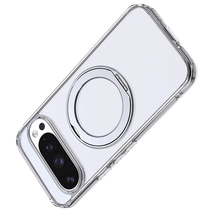 Чехол TPU+PC Aura Fold для Google Pixel 10 Pro – Transparent. Фото 5 из 5