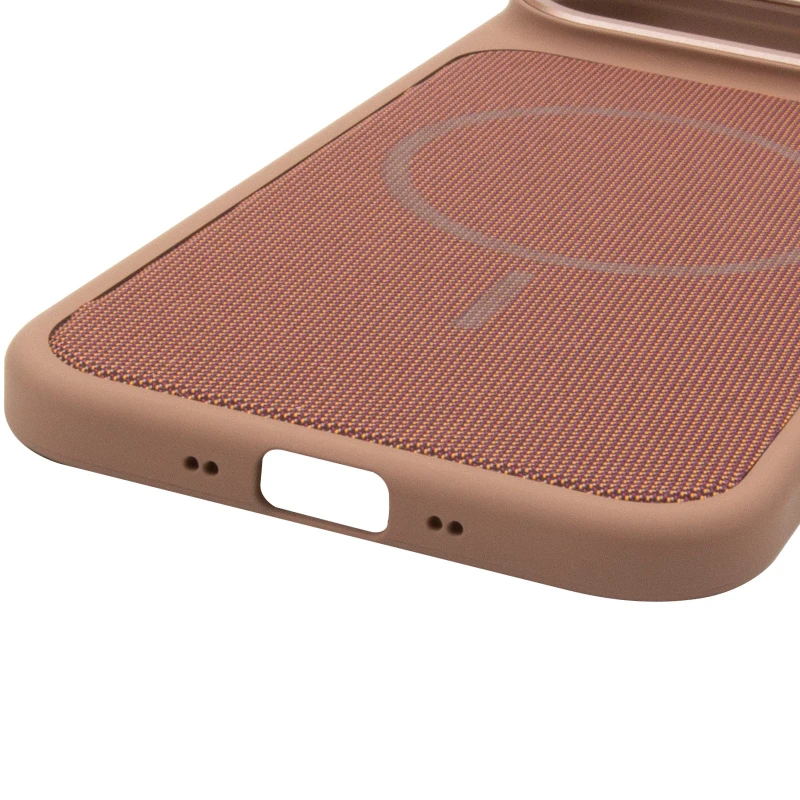 Чехол TPU TechWoven Hybrid with MagSafe для Apple iPhone 17 Air (6.5") – Desert Gold. Фото 7 из 7