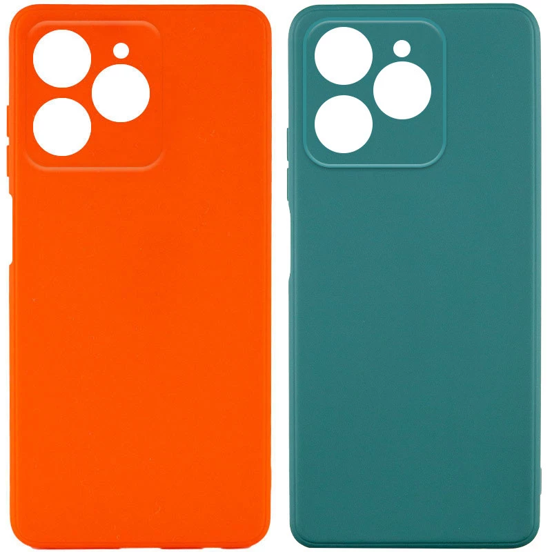 Кольоровий силіконовий чохол із захистом камери на TECNO Spark 10 Pro фото 2 з 2