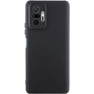 Чохол Silicone Cover Ummi Lakshmi Full Camera (AA) для Xiaomi Redmi Note 10 Pro — Чорний / Black