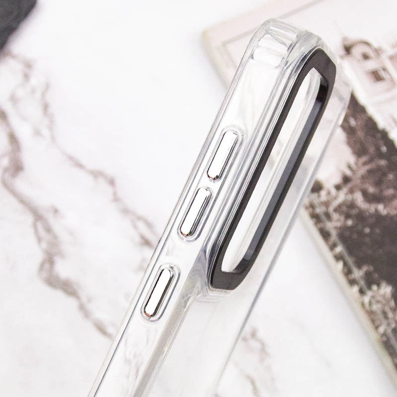 Кольоровий чохол TPU+PC на Samsung Galaxy A34 5G – Clear. Фото 4 з 4