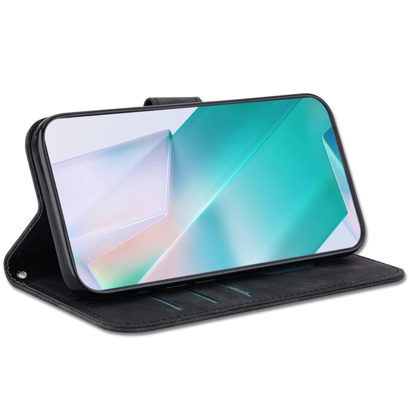 Шкіряний чохол-книжка Cute Tiger для Samsung Galaxy A26 5G – Black. Фото 4 з 4