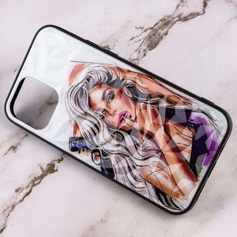 Стеклянный чехол Prisma Ladies на Apple iPhone 11 Pro (5.8") – Purple. Фото 3 из 3