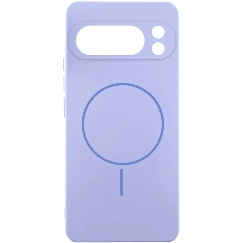 Чохол Silicone Cover Lakshmi Full Camera (AA) with Magnetic Fit для Google Pixel 9 Pro XL – Бузковий / Dasheen. Фото 1 з 5