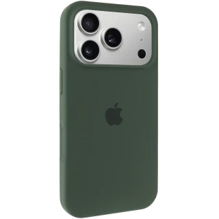 Чохол Silicone Case (AA) Logo with MagSafe для Apple iPhone 17 Pro (6.3") фото 1 з 11
