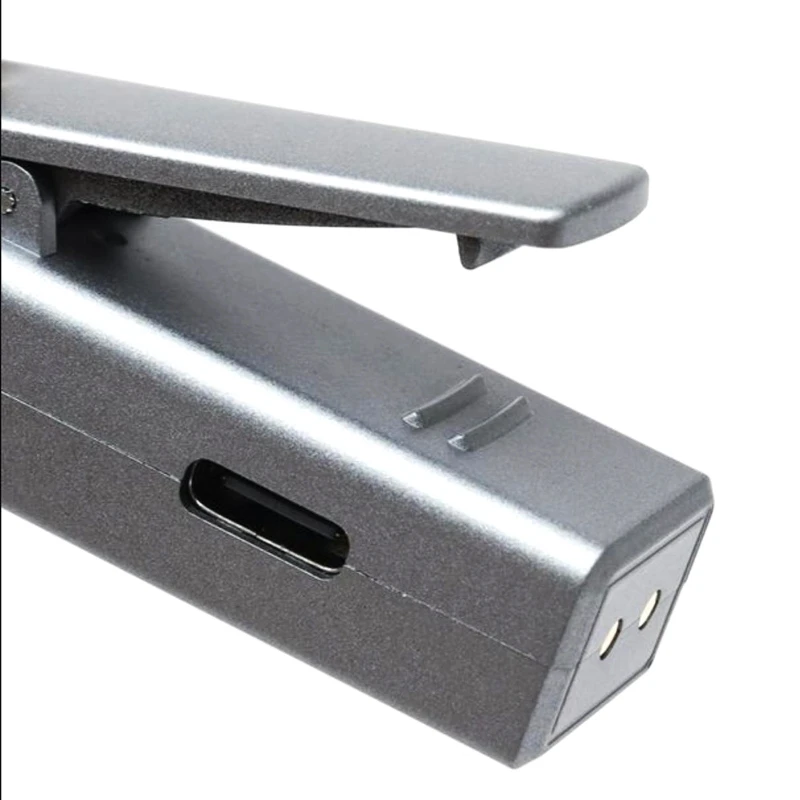 Петличний бездротовий мікрофон Jmary MW-15 Type-C – Black. Фото 5 з 6