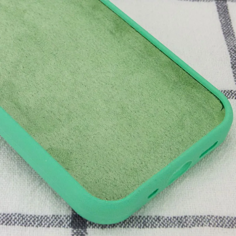 Чехол Silk Full Protective (AA) NO LOGO для Apple iPhone 13 mini (5.4") – Зеленый / Spearmint. Фото 3 из 3