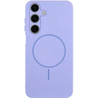 Чохол Silicone Cover Lakshmi Full Camera (AA) with Magnetic Fit для Samsung Galaxy A17 4G/5G — Бузковий / Dasheen