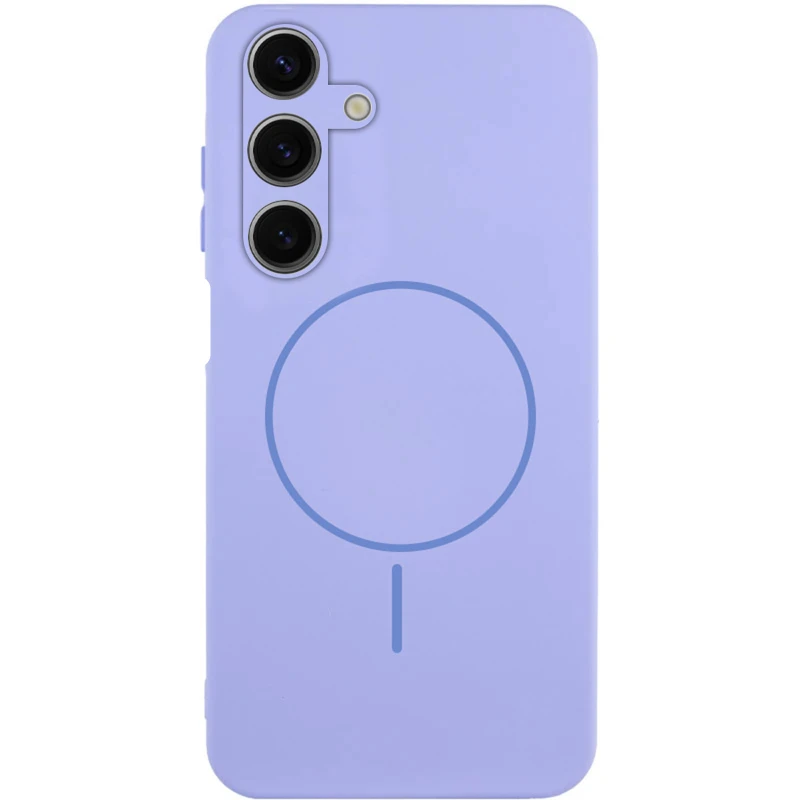 Силіконовий чохол Lakshmi MagFit з захистом камери для Samsung Galaxy A17 4G/5G – Бузковий / Dasheen. Фото 1 з 2