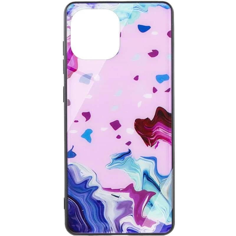 

Стеклянный чехол Diversity для Xiaomi Mi 11 Lite (Stains red)