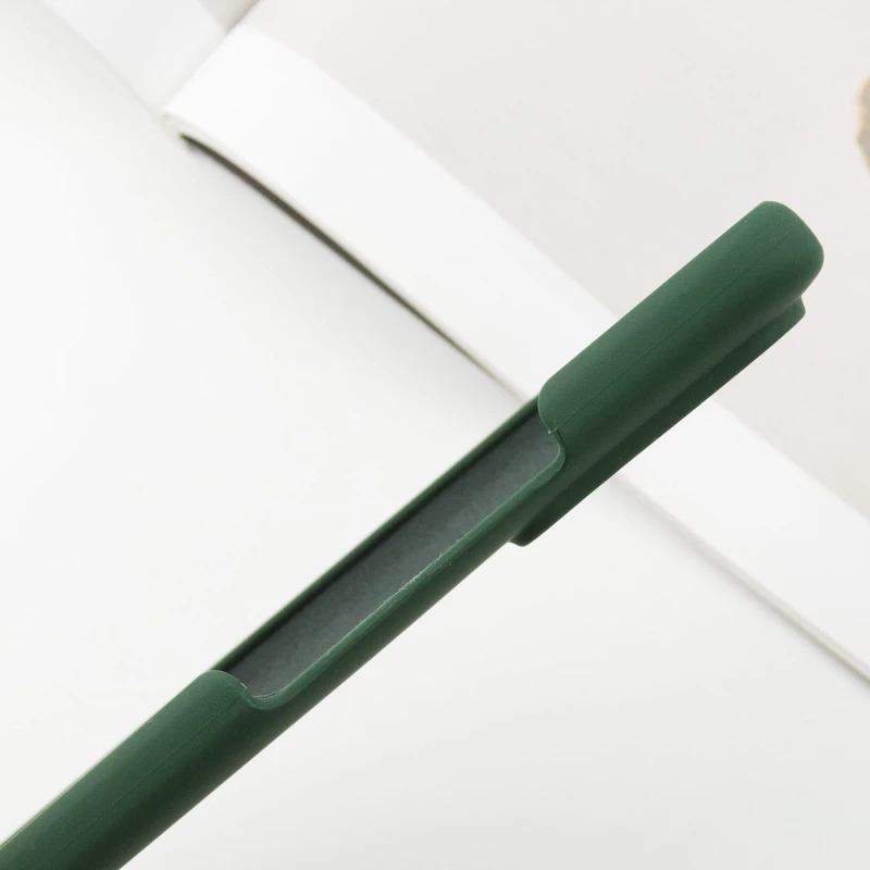 Чохол Silicone Case Lakshmi Premium L з закритою камерою на Xiaomi Redmi Note 10 Pro – Зелений / Cyprus Green. Фото 4 з 4