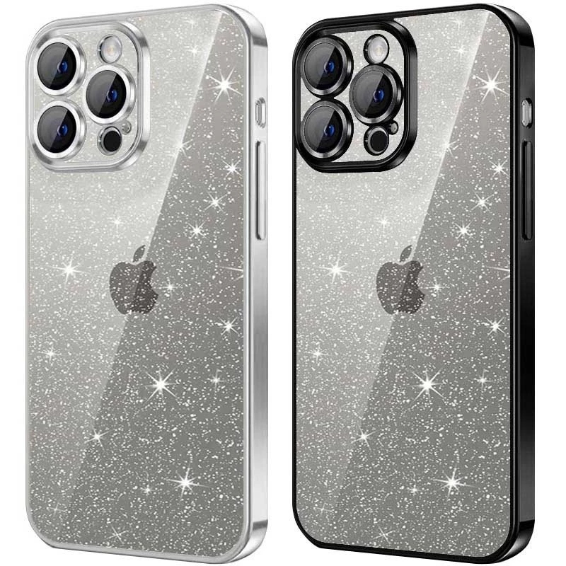 TPU+PC чехол с блестками на Apple iPhone 12 (6.1") фото 1 из 3