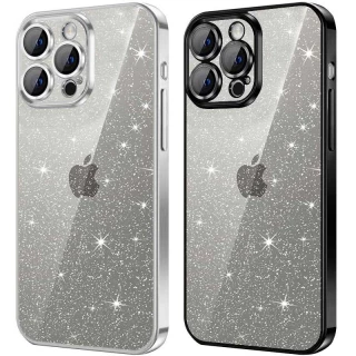 TPU+PC чехол с блестками на Apple iPhone 12 (6.1") фото 1 из 3