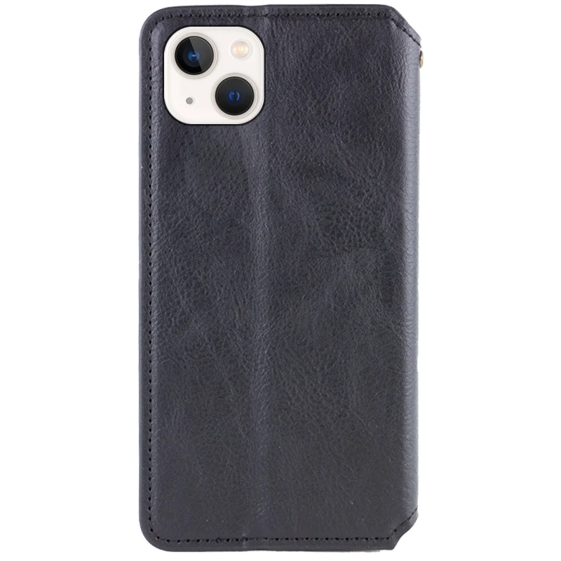 Чехол книжка GETMAN Cubic для Apple iPhone 13 (6.1") – Черный. Фото 2 из 3