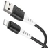 Дата кабель Hoco X82 Silicone USB to Lightning 2.4A (1m) – Black. Фото 3 з 5