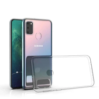 Ультратонкий силиконовый чехол 1 мм для Samsung Galaxy M30s / M21 фото 1 из 1