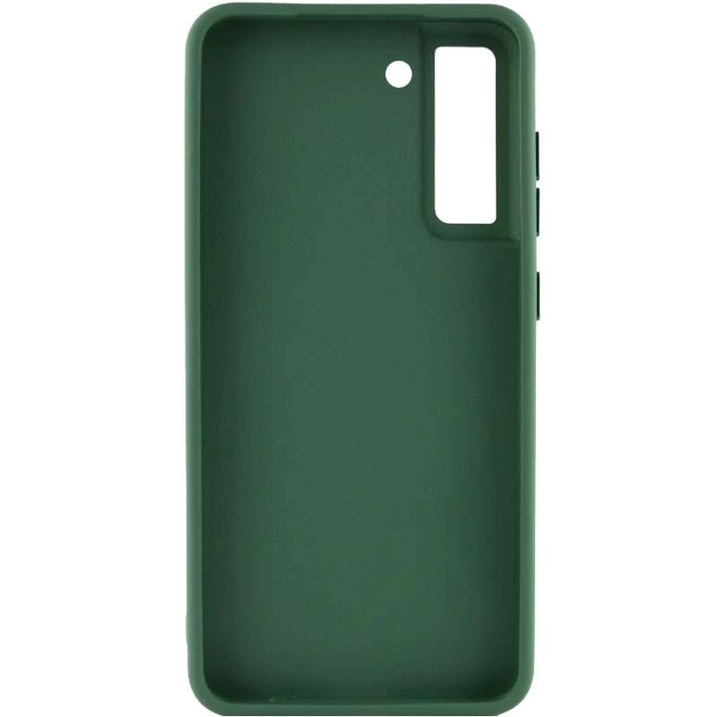 TPU чохол Bonbon з металевими кнопками на Samsung Galaxy S23+ – Зелений / Army green. Фото 6 з 12