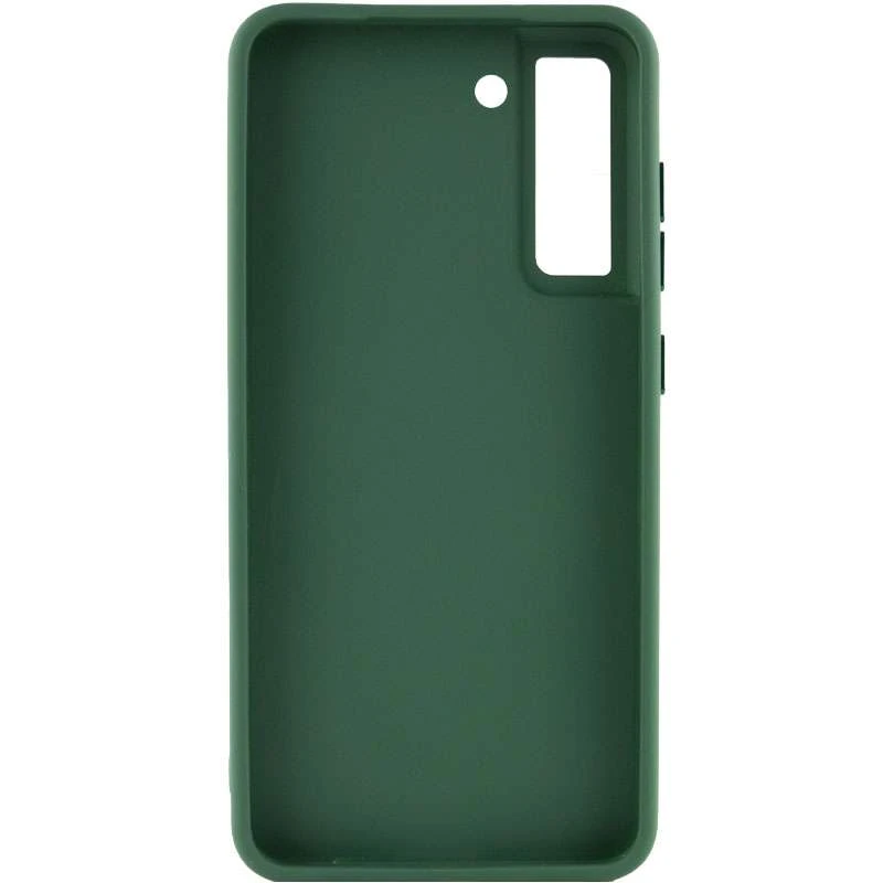 TPU чохол Bonbon з металевими кнопками на Samsung Galaxy S23 – Зелений / Army green. Фото 6 з 12