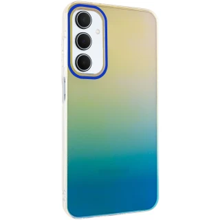 Чехол TPU+PC Glassbend Samsung Galaxy A15 4G/5G — Blue
