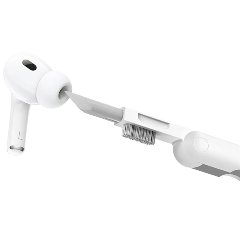 Набір для очищення гаджетів Hoco UT1 Mr. Gadget 3in1 – White. Фото 4 з 6