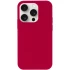 Чехол с закрытым низом Silicone Case для Apple iPhone 16 Pro Max – Красный / Rose Red. Фото 1 из 7