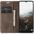Шкіряний чохол-книжка CaseMe Velvet Nubuck для Samsung Galaxy A06 – Coffee. Фото 4 з 5